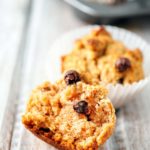 These Vegan Peanut Butter Muffins are delicious and you will never guess that they contain no eggs or butter. Flavoured with apple sauce they are soft, fluffy and take very little time to make. Perfect for breakfast or afternoon snack | Imagelicious