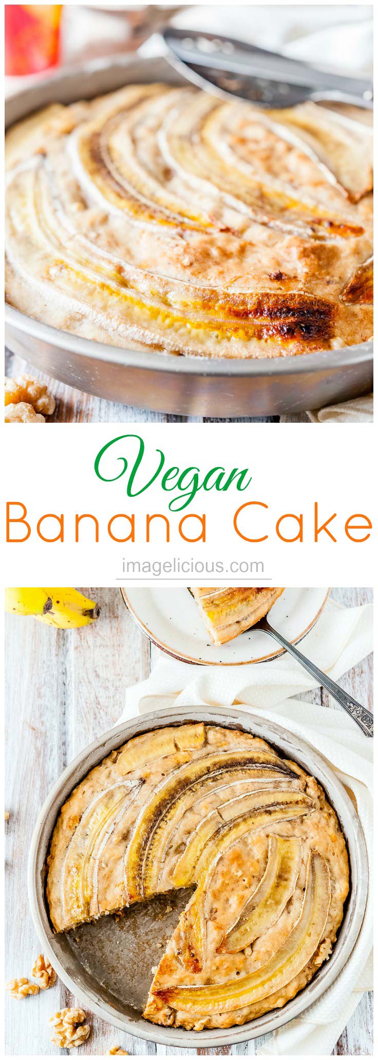 banana | cake | quick bread | vegan | easy | fast | low-fat