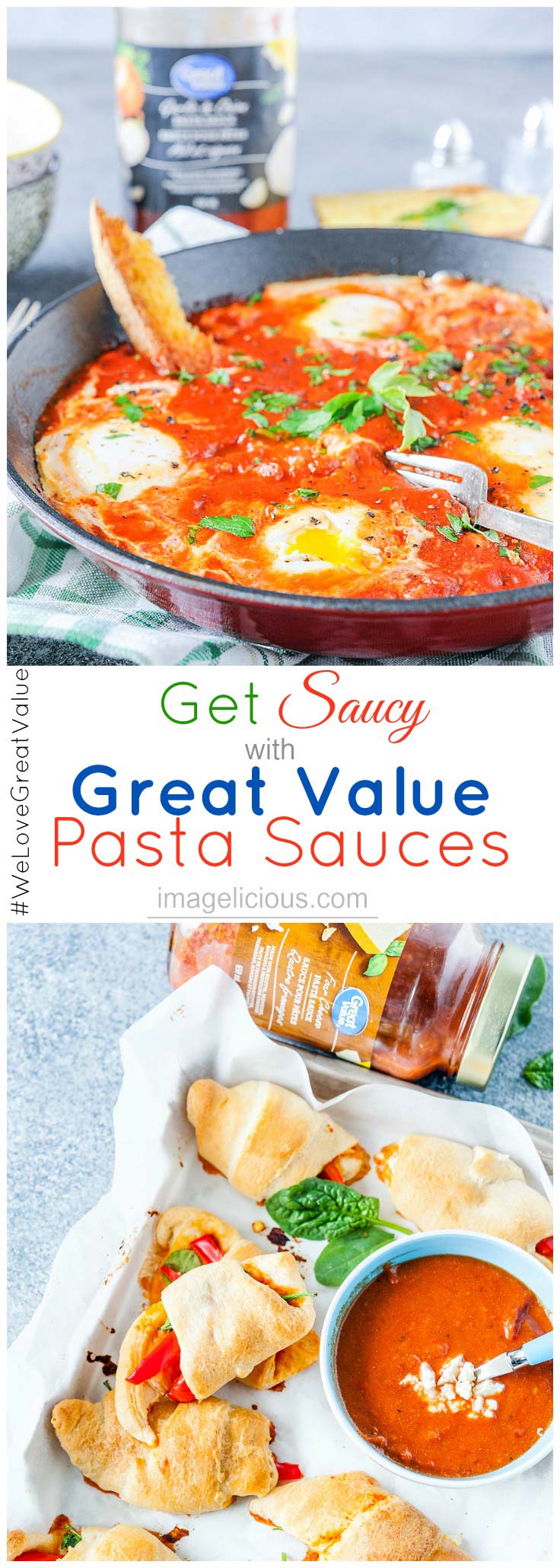 Great Value Pasta Sauce | Great Value | Walmart Canada | Pasta Sauce | #WeLoveGreatValue | #ad | Imagelicious
