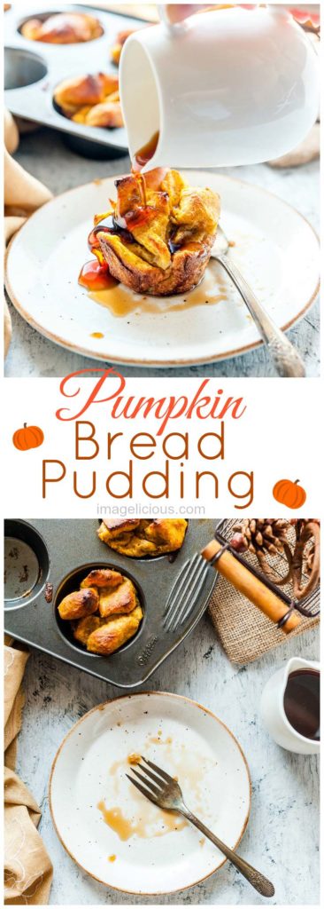 Pumpkin Bread Pudding - Imagelicious.com