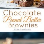 These No Bake Chocolate Peanut Butter Brownies are super easy to make. No bake, raw, vegan and gluten-free they are full of flavour. No-one will know that they are good for you with their intense chocolate and peanut butter taste | imagelicious.com #raw #nobake #chocolate #peanutbutter #brownies #ingredients