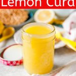 This Small Batch Instant Pot Lemon Curd is really simple to make. It has only 4 ingredients and comes together in just 30 minutes in electric pressure cooker with no hands-on cooking. Easy and delicious! It is a perfect summer treat or gift | imagelicious.com #instantpot #lemoncurd