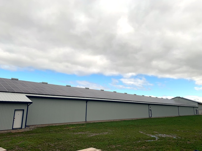 Burnbrae Farms Solar Barn.