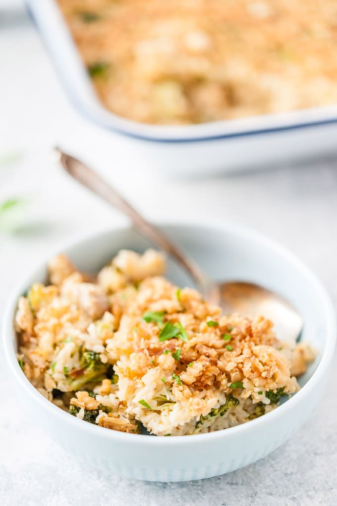 Instant Pot Chicken and Rice Casserole - Imagelicious.com
